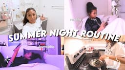 Summer Night Routine | journaling, skin care, cooking | LexiVee