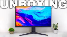 LG 32GR93U 4K 144Hz Gaming Monitor Unboxing