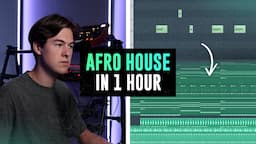 Making An Afro House Track in 1 HOUR (Full Process)