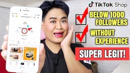 HOW TO BE A TIKTOK SHOP AFFILIATE WITH LESS THAN 1000 FOLLOWERS | Step By Step Tutorial