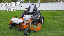 Complete Walkthrough Of The Stihl RK 760 K Zero Turn Mower With Full Suspension