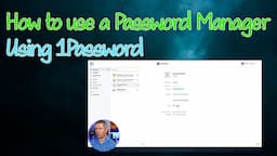 How to use a password manager with 1Password