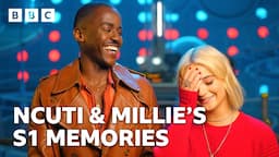 Ncuti Gatwa and Millie Gibson's favourite memories from Season 1 🥰 Doctor Who - BBC