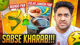 WORST INDIAN STREET FOODS! FT MANGO PAAN! 🤮