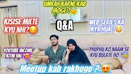 Aapke Saare Sawalo Ke Jawab 🙌🏼 Q&A Video😍| Ab Same Question Mat Puchna 😼 | Sufiyan and Nida