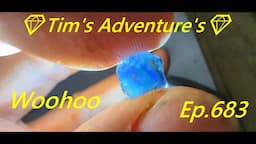 174 cts of sapphire💎Tim's Adventure's💎⛏️ Ep. 683