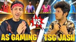 As Gaming Vs Tsg Jash Richest Collection Versus Of Free Fire💎 Funny Moment   Garena Free Fire