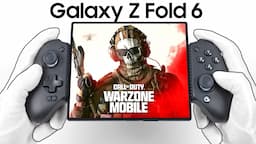 Samsung Galaxy Z Fold 6 Unboxing - $1900 Foldable Phone Gaming (GameSir G8+)