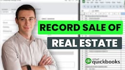 Record the Sale of Real Estate in Quickbooks Online