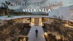 Unveiling Villa Vela: The Epitome of Modern Architectural Brilliance in Sotogrande, Spain