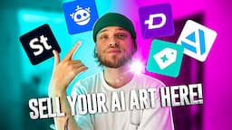 Top 5 Platforms Where To Sell AI Art NOW! #2