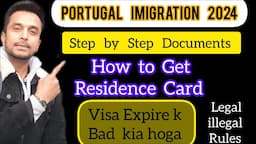 How to get Residence card in Portugal | Portugal Residence card process and Documents step by step