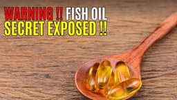 Unbelievable Transformation After Taking Fish Oil Daily - You Won't Believe What Happened !!