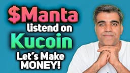 Manta Token listed on Kucoin Pre-Market-Lets make money