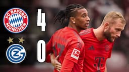 Stunning Olise goal in 4-0 win! | FC Bayern - GC Zürich | Highlights