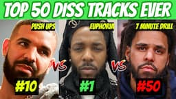 TOP 50 BEST DISS TRACKS IN HIP-HOP! (Of All Time)