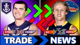 AFL Early TRADE RUMOURS for 2024 (Logan McDonald, Jack Lukosius + more)