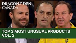 Top 3 Most Unusual Products Pitched In The Den | Vol.2 | Dragons' Den Canada