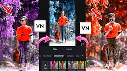 Video Color Change Editing | Colour Grading Video Editing in VN app | VN Video Editing New Trending