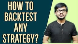 How to Back Test Algo Trading Strategy? | Learn Algo Trading