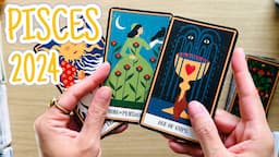 PISCES - "YOUR 2024 NEW YEAR! HERE'S WHAT TO EXPECT!" 2024 Tarot Reading