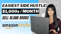 Make $1000s per Month Selling Low Content Books on Amazon (FULL TUTORIAL)