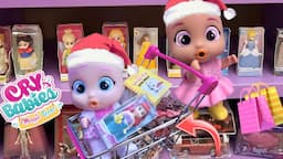 Cry baby dolls shopping for Secret Santa! 😱