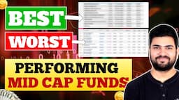 Best And Worst performing Mid Cap Funds | Best Mid Cap Funds 2024