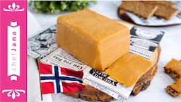 I 'veganized' Brunost, the famous Norwegian brown cheese, and it is amazing!