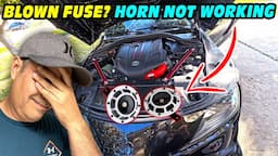 Horn not working • FIXED • Supra Mk5 A90