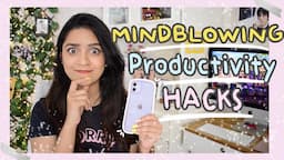 productivity hacks you NEED to know for Phone Addiction & Procrastination | Part 3 |Meghna Verghese