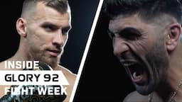 Weigh In and LHW Draw | Inside GLORY 92 Fight Week