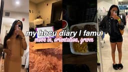 MY FAMU DIARY S1EP1✩ | summer movein, orientation & more