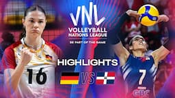 🇩🇪 GER vs. 🇩🇴 DOM - Highlights | Week 3 | Women's VNL 2024