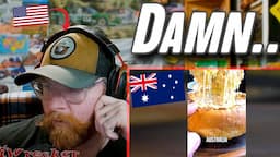 American Reacts to Viral Australian Food Videos