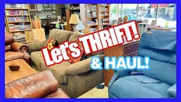 FUN DAY AT THE THRIFT! GREAT VINTAGE FINDS & HOME DECOR! Thrift With Me & Haul! Thrifting 2024 #23!