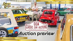 Classic Car Auctions CCA preview walk