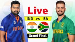 IND vs SA Live T20 World Cup - Final Match  |  India Vs South Africa Live Match Score & Commentary