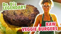 How to Make Raw Vegan Veggie Burgers! With Shari Leiterman