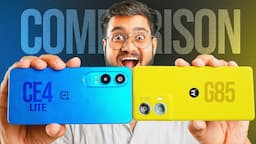 Moto G85 vs OnePlus Nord CE 4 Lite *Full Comparison* 😱 Camera, Display & More