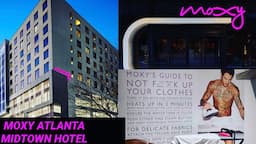 MOXY ATLANTA MIDTOWN HOTEL REVIEW | BEST Hotel in Atlanta, GA ?