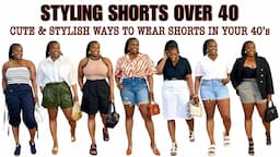 STYLING SHORTS OVER 40: Easy Short Outfits for Women Over 40