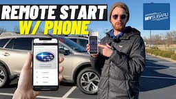 Remote Start Your Subaru With MySubaru App: How To Start Subaru With Your Phone