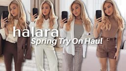 HALARA SPRING TRY ON HAUL & HOW TO STYLE SPRING TRENDS AD