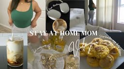 Stay at home mom Day in the life| Trying for baby #4, Starbucks egg bite dupes, Get ready with me