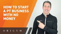 How to Start a Personal Training Business with No Money