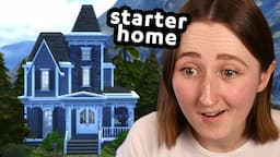 the BEST starter home i have ever built in the sims (you'd never guess it's cheap...)