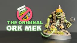 Painting a Retro Ork in a Modern Style