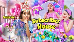 Going to my Subscriber’s House on her BIRTHDAY!! *she had no idea* 🥺