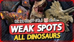 Exoprimal All Dinosaurs Guide for Weak Spots and Weaknesses - Beginners Guide Series